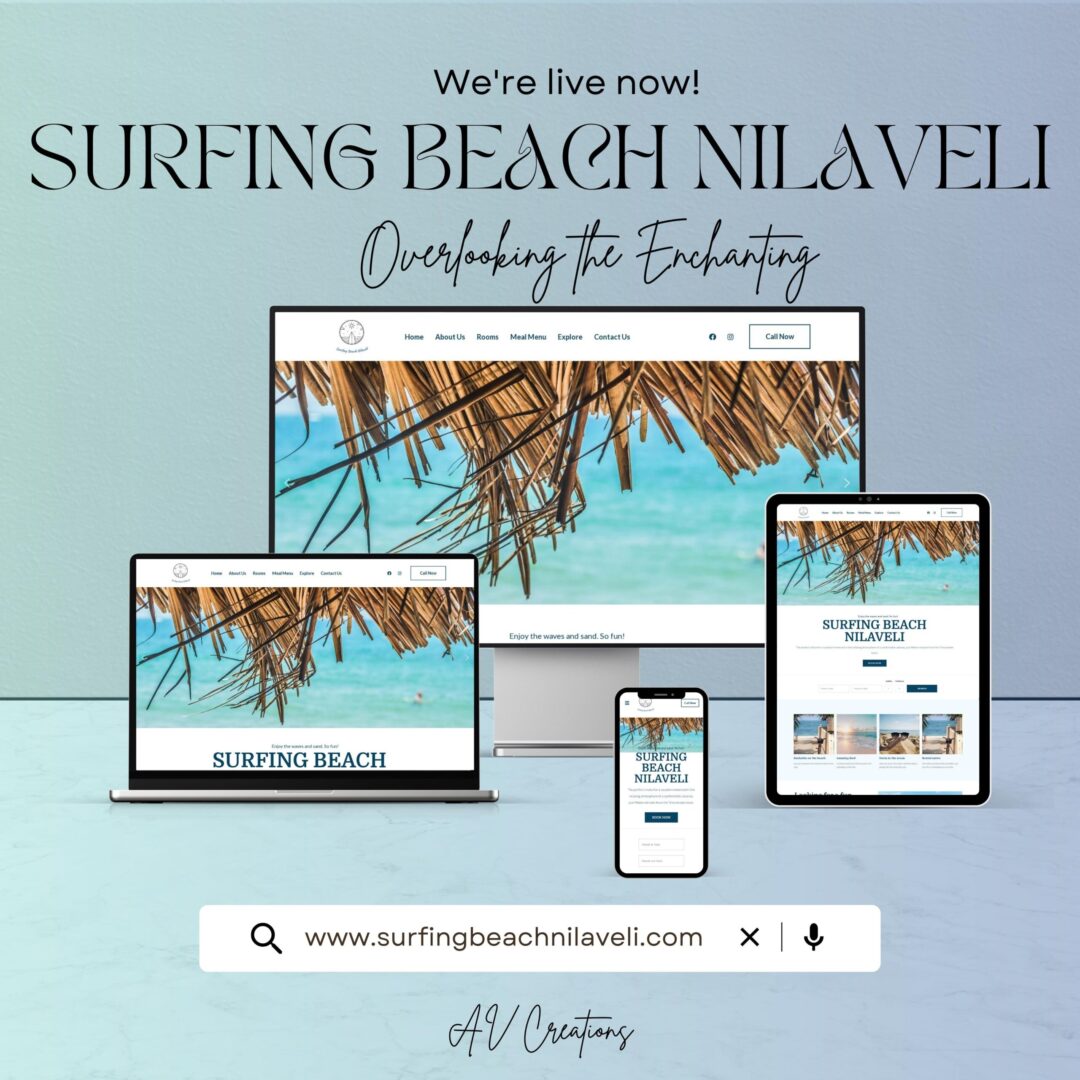 Surfing Beach Nilaveli - AV Creations