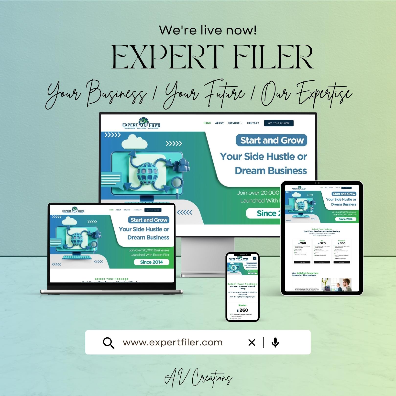 Expert Filer AV Creations